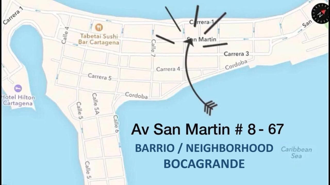 Studio Delfines / Bocagrande Cartagena Eksteriør bilde